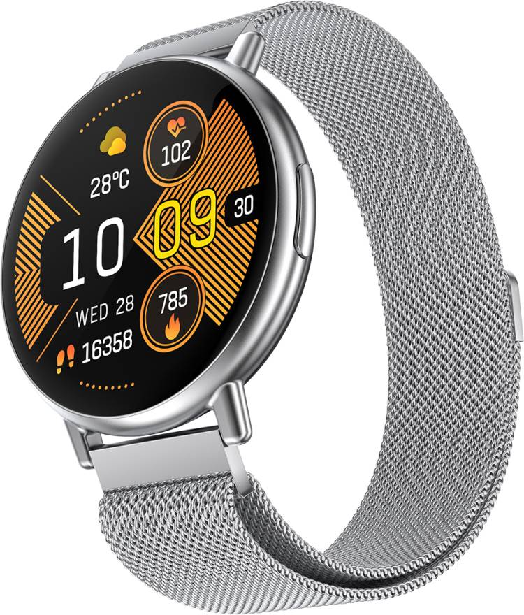Fire-Boltt Destiny 1.39'' Stainless Steel Luxury Smartwatch, Metal Body, Bluetooth Calling Smartwatch Price in India