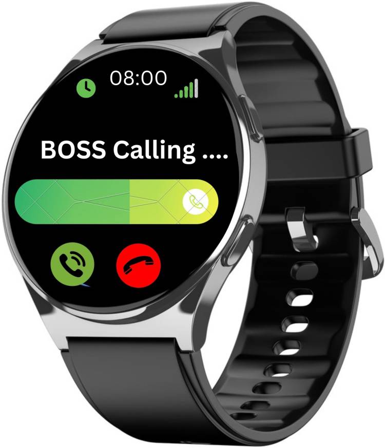 Gamesir F8 Round BT Calling with 25+ New Features Round Watch for Girl Women,Men Smartwatch Price in India