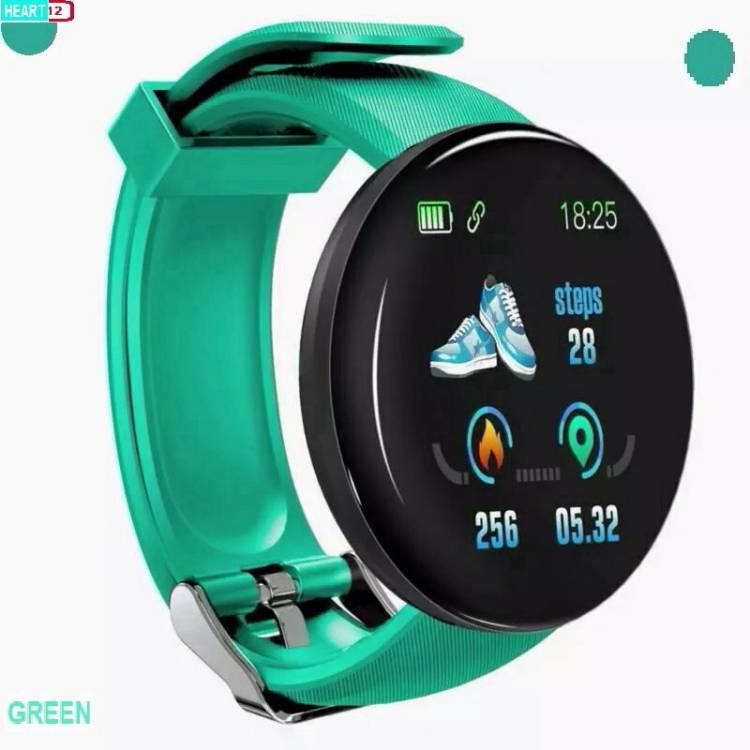 YORBAX FW217_D18GRN LATEST blood pressure calories Macaron Smartwatch GREEN(pack of 1) Smartwatch Price in India