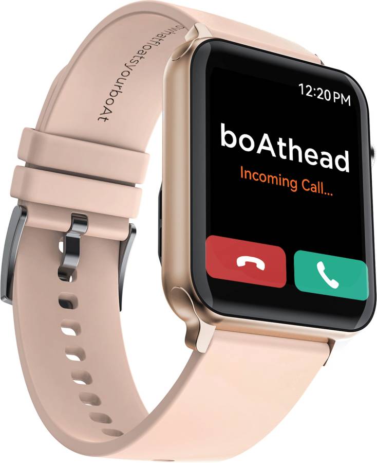 boAt Storm call 1.69 inch HD display with Bluetooth Calling & 550 Nits Brightness Smartwatch Price in India
