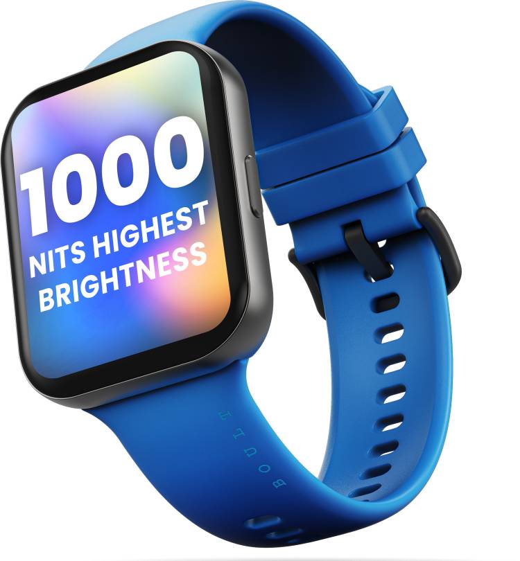 Boult Swing 1.9" HD 1000nits High Brightness Screen, BT Calling, Zinc Alloy Frame Smartwatch Price in India