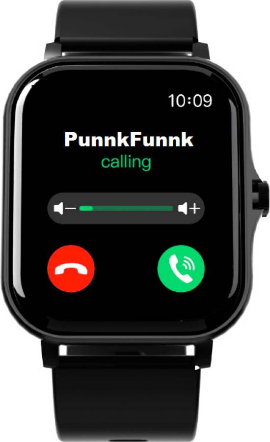 PunnkFunnk Advanced Bluetooth Calling Touch Watch with Games Good Speaker Music Smartwatch Price in India