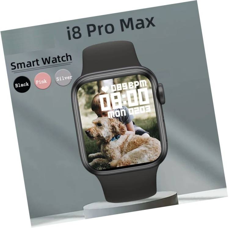 Longan i8 Pro Max For Heart Rate/Sleep Monitoring/Blood Pressure/Blood Oxygen/Sedentary Smartwatch Price in India