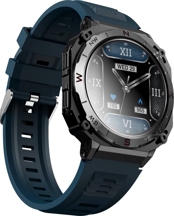boAt Enigma X500 w/ 1.43'' AMOLED Display, BT Calling & Ultra Premium Metal Body Smartwatch Price in India