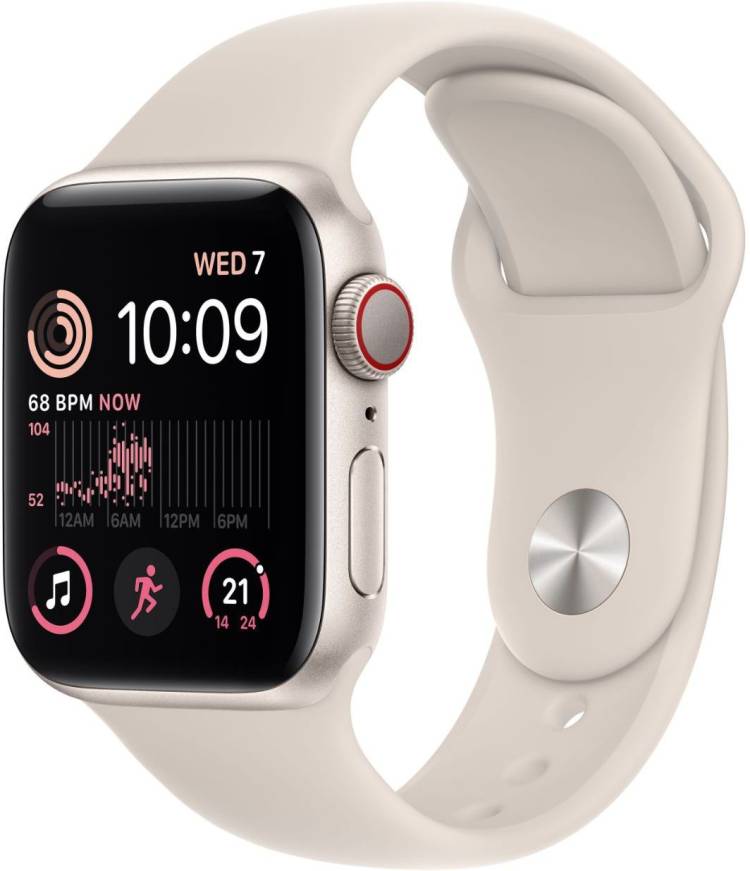 APPLE Watch SE GPS + Cellular (2nd Gen) Heart Rate Monitor, Sleep and Health Tracker Price in India