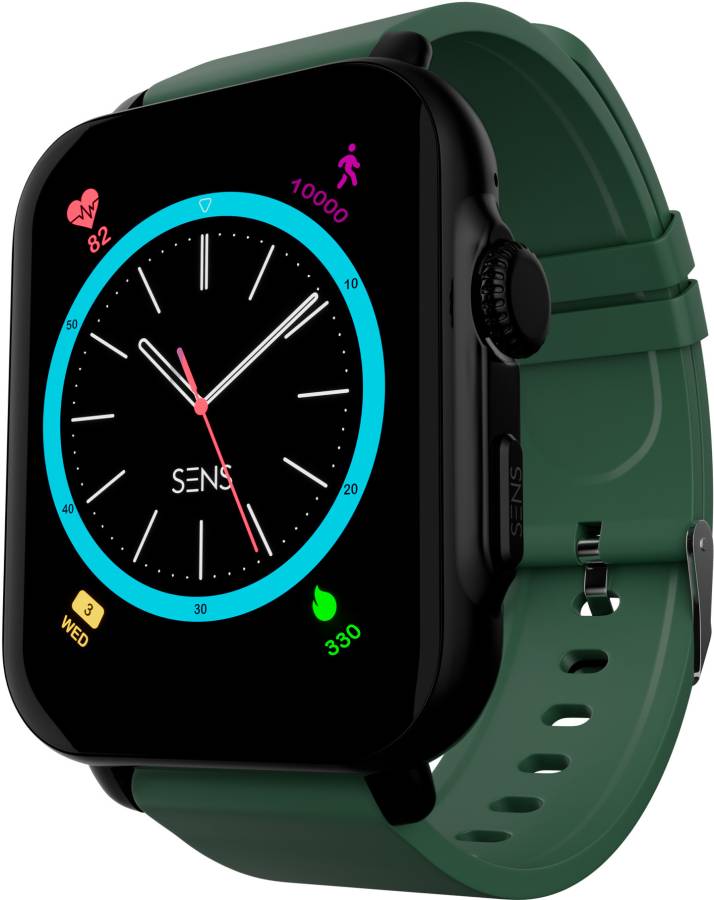 SENS EDYSON 3 with 1.8 Display, BT Calling, AI Voice Assistant & 150+ Watch Faces Smartwatch Price in India