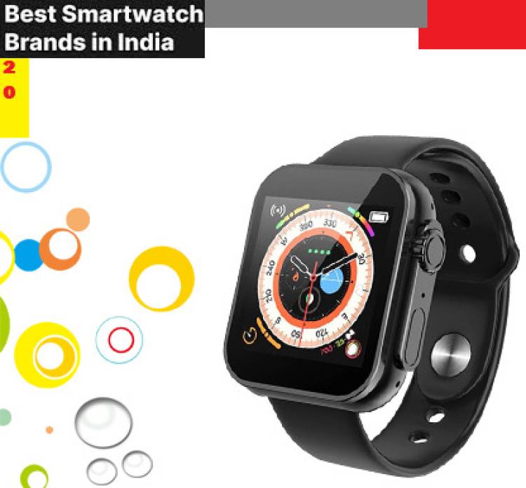 Bygaura A1822_D20 ULTRA CALORIES COUNT SMARTWATCH BLACK (PACK OF 1) Smartwatch Price in India