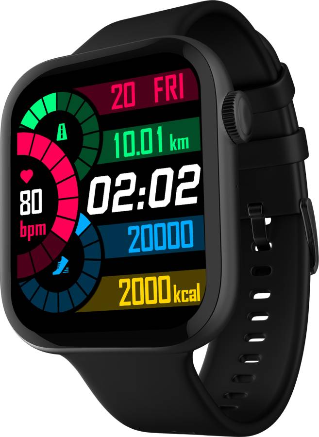 Fire-Boltt Fighter 1.8'' Bluetooth Calling Smartwatch, 118 sports modes, AI Voice Assistant Smartwatch Price in India