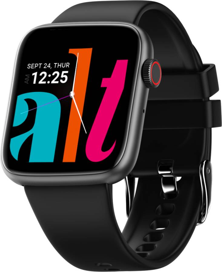 alt Lit, 1.85HD Display, Bt Calling, 7 day Battery, AI Voice Asst, Rotating Crown Smartwatch Price in India