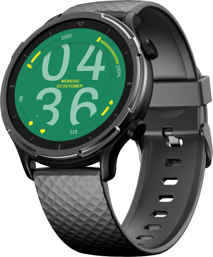 Fitshot Saturn 1.32-inch round CosmicDisplay 360*360 High Resolution with BT Calling Smartwatch Price in India