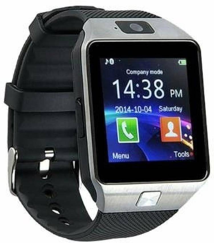 UnV DZ09 Advanced Bluetooth Calling Smart Watch, & Heart Rate Monitoring-Black Smartwatch Price in India