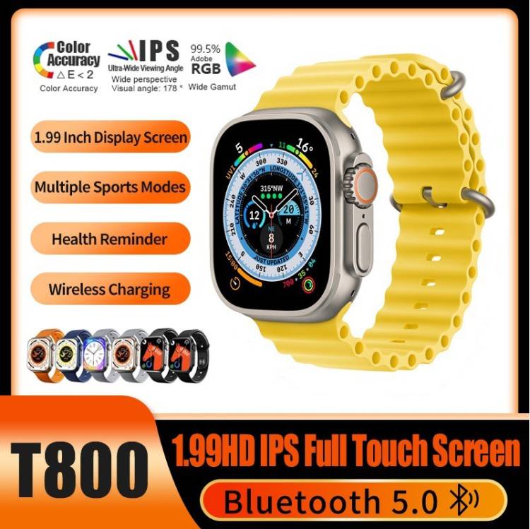 IBS Ultra Series 8 WATERPROOF Watch NFC Door Unlock Bluetooth Call Fitness Bracelet Smartwatch Price in India