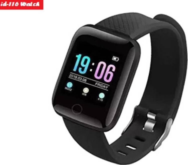 ronduva V743 ID116 ULTRA CALORIES COUNT SMARTWATCH BLACK (PACK OF 1) Smartwatch Price in India