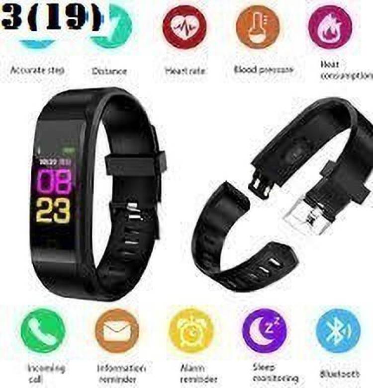 Bashaam S15(ID115) MULTI SPORTS STEP COUNT SMART WATCH(PACK OF 1)(PACK OF 1) Smartwatch Price in India
