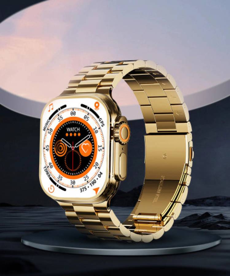 Gamesir S9 Ultra Max 24K Edition Golden Bluetooth Calling Touch Watch Fitness Health Smartwatch Price in India