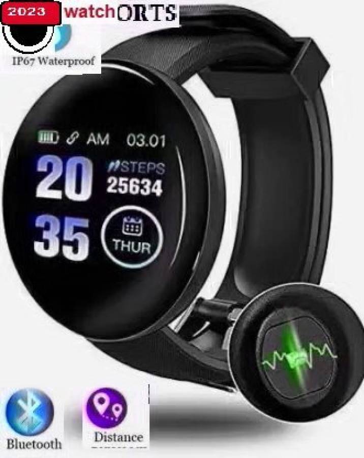 Bashaam AR521 ULTRA FITNESS TRACKER BLUETOOTH SMART WATCHBLACK(PACK OF 1) Smartwatch Price in India