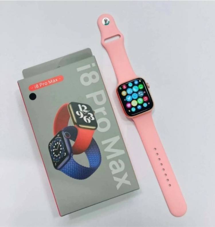 GENTLEMOB I8 promax Smartwatch pink 1.69mm HD with Bluetooth calling function watch ultra Smartwatch Price in India