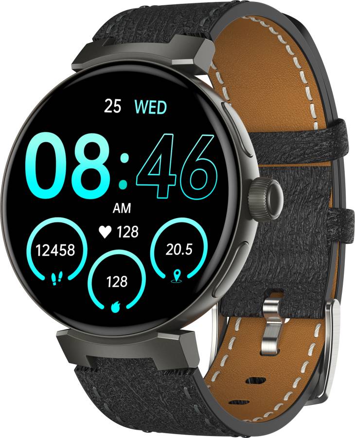 Gizmore Prime 1.45 Inch Amoled | AOD | 500 NITS| 10 Days Battery Life| BT Calling Smartwatch Price in India