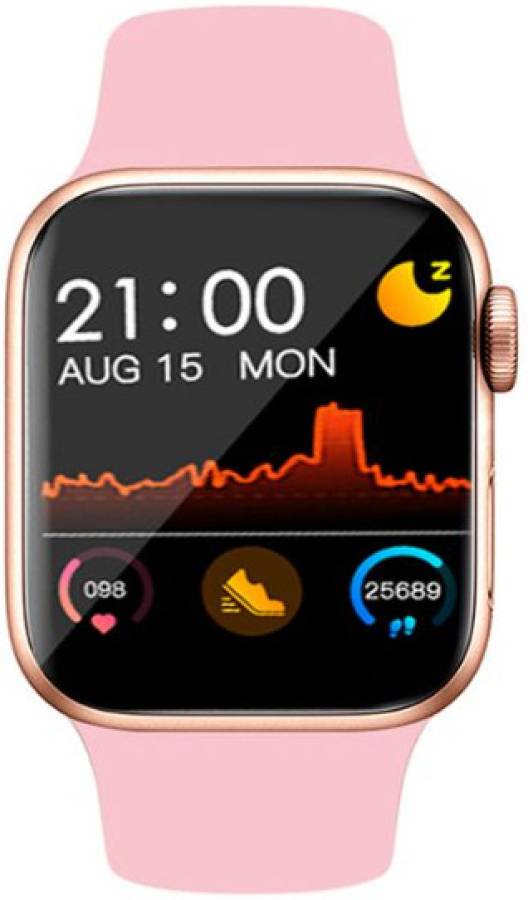 Gamesir I8 Pink-A1 Full Screen Touch Watch Specially Made for Girl & Women Smartwatch Price in India