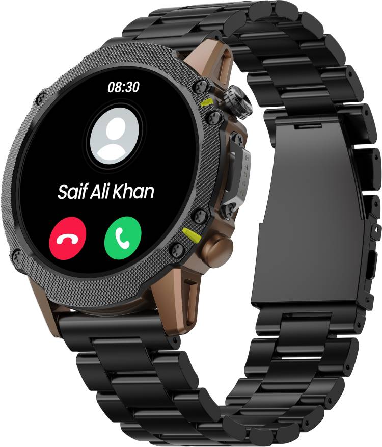 Boult Sterling Pro BT Calling, 1.43" AMOLED, 800 Nits Brightness, Metallic Frame, IP68 Smartwatch Price in India