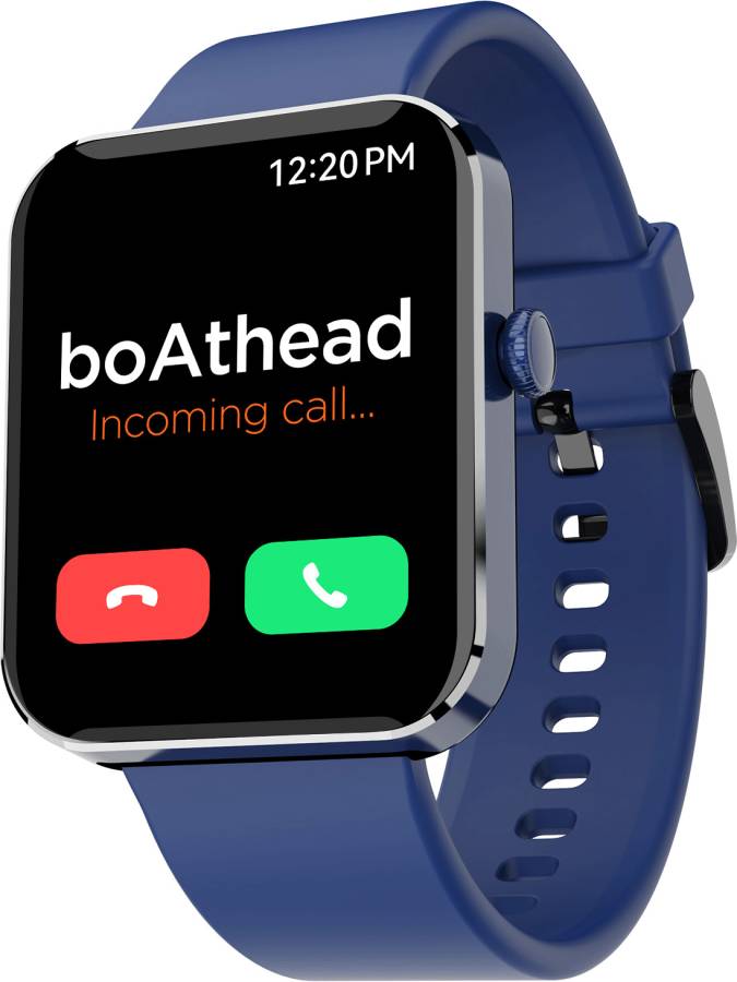 boAt Wave Flex Connect with 1.83" HD Display,Bluetooth Calling & Premium Metal Design Smartwatch Price in India