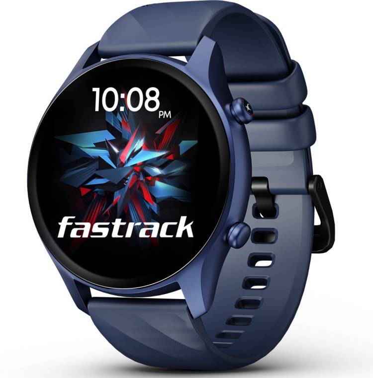 Fastrack Optimus with 1.43'' AMOLED Display with AOD(466x466)|BT Calling|Calculator|IP68 Smartwatch Price in India