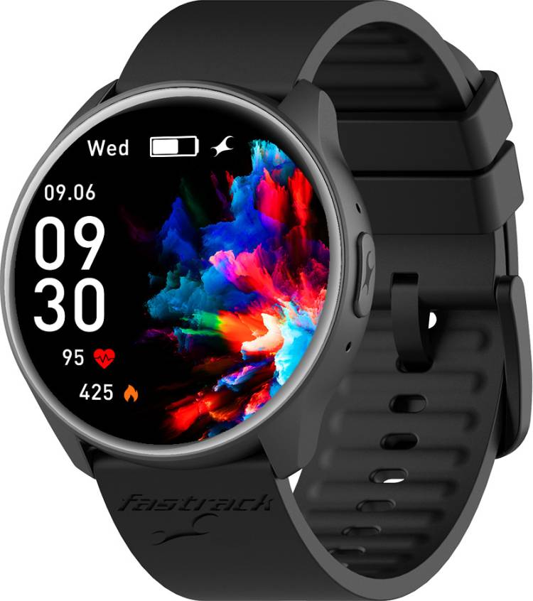Fastrack Revoltt FR1 Pro|1.3Inch AMOLED display with 600 Nits|Advanced BT Calling Chipset Smartwatch Price in India