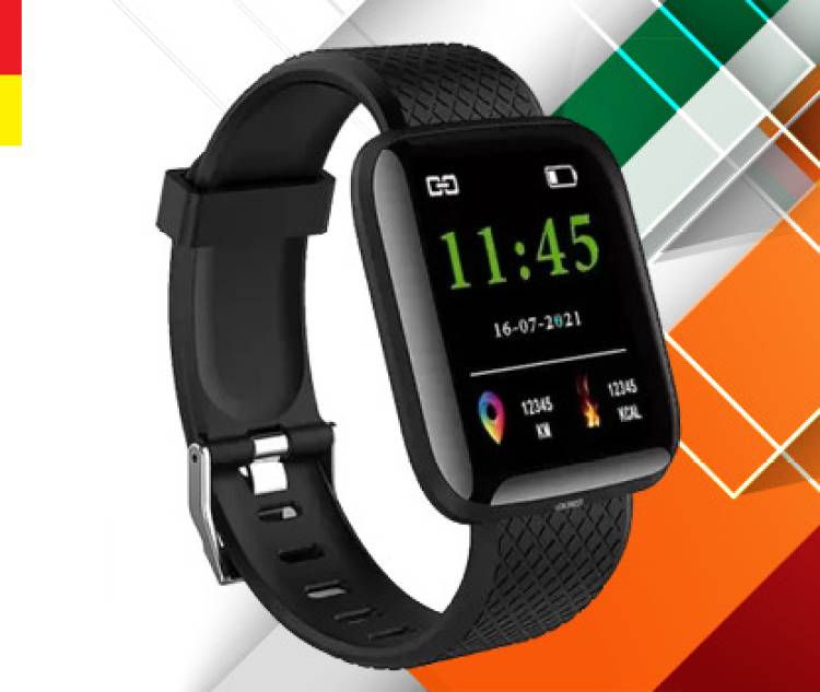 DILSHER V364 ID116 MAX STEP COUNT SMARTWATCH BLACK (PACK OF 1) Smartwatch Price in India