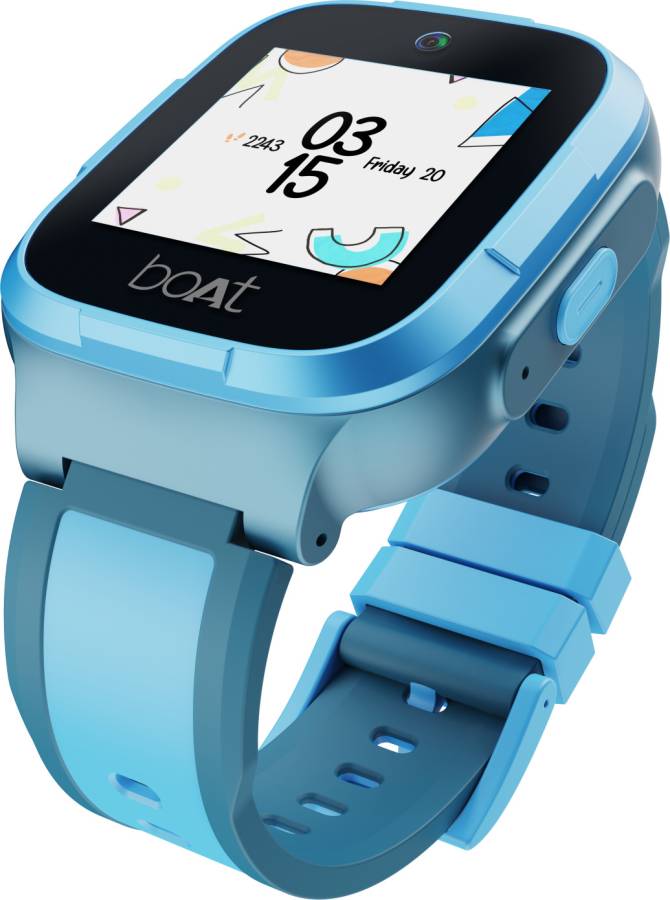 boAt Wanderer for Kids with GPS, Geo Fencing, Camera, 4G Sim Slot & Parental Control Smartwatch Price in India