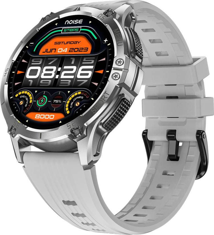 Noise Force Plus BT Calling with 1.46''AMOLED display,rugged build, always on display Smartwatch Price in India