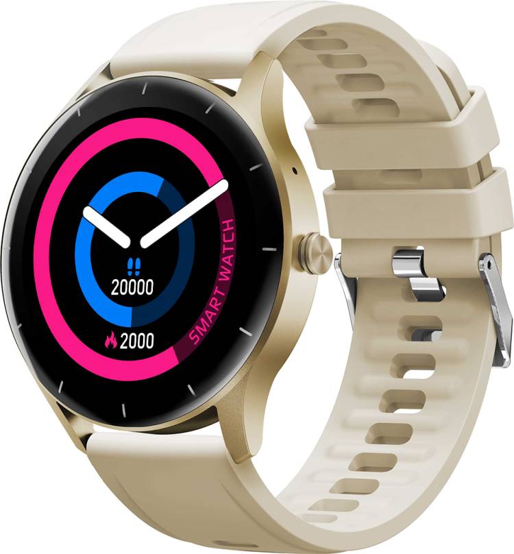 Fire-Boltt Talk Go 1.3'' Bluetooth Calling, AI Voice Assistant, 100+ sports modes Smartwatch Price in India