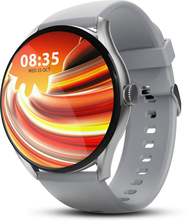 beatXP Vega with 1.43 Round AMOLED & 1000 Nits Bright Display, BT Calling, IP68 Smartwatch Price in India