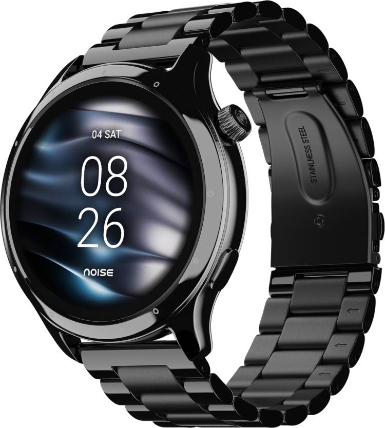 Noise Mettle 1.4'' display, Stainless Steel finish with Metal Strap, Bluetooth Calling Smartwatch Price in India