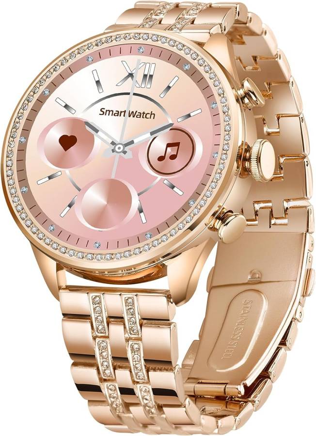 Global Trends Fossil 9 Generation Rose Gold Smart Watch for Women & Ladies for iOS Android Smartwatch Price in India