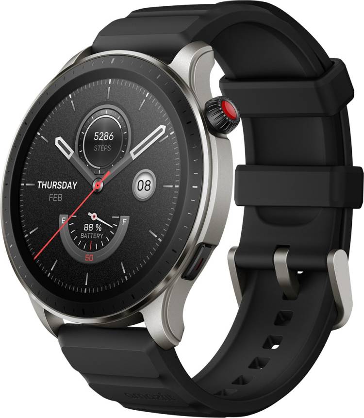 AMAZFIT GTR 4 1.43AMOLED display Bluetooth calling & 6 satellite GPS positioning system Smartwatch Price in India