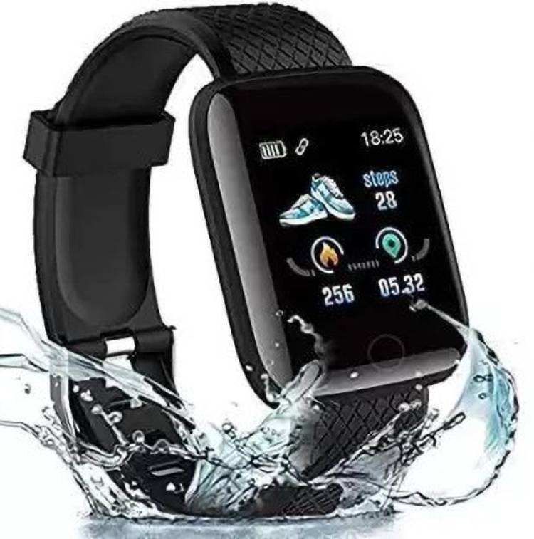 FOZZBY F93(id116) PLUS distance sedentary Smart Watch Black(pack of 1) Smartwatch Price in India