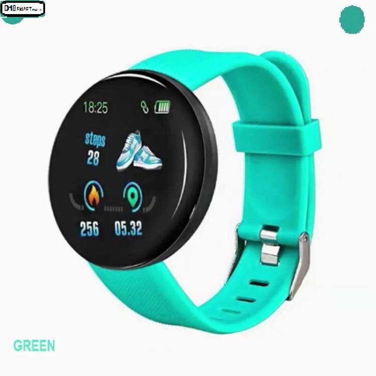 Jocoto FW724_D18GRN MAX blood pressure calories Macaron Smartwatch GREEN(pack of 1) Smartwatch Price in India