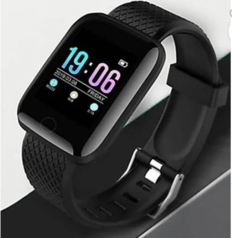 Plextone D116 Bluetooth Calling Notification Sensor Touch Sport,Health Tracker Smartwatch Smartwatch Price in India