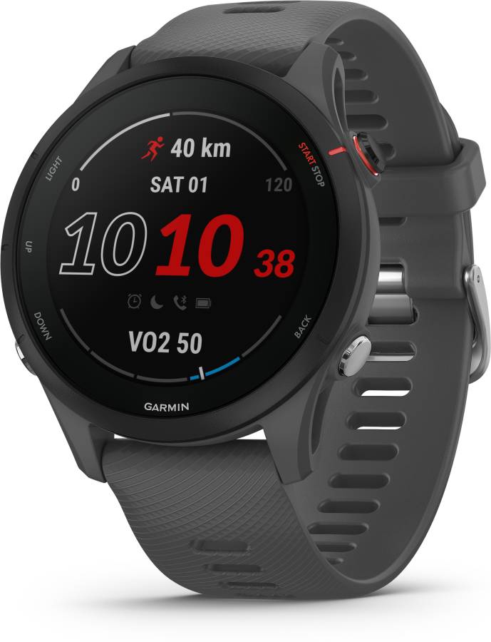 GARMIN Forerunner 255, GPS Running Smartwatch, Advanced Insights, HRV Status Smartwatch Price in India