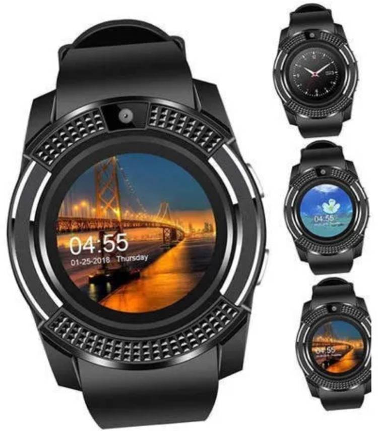 SYARA DEE_189C_V8 Smart Watch memory card sim support fitness tracker 4G Smartwatch Price in India