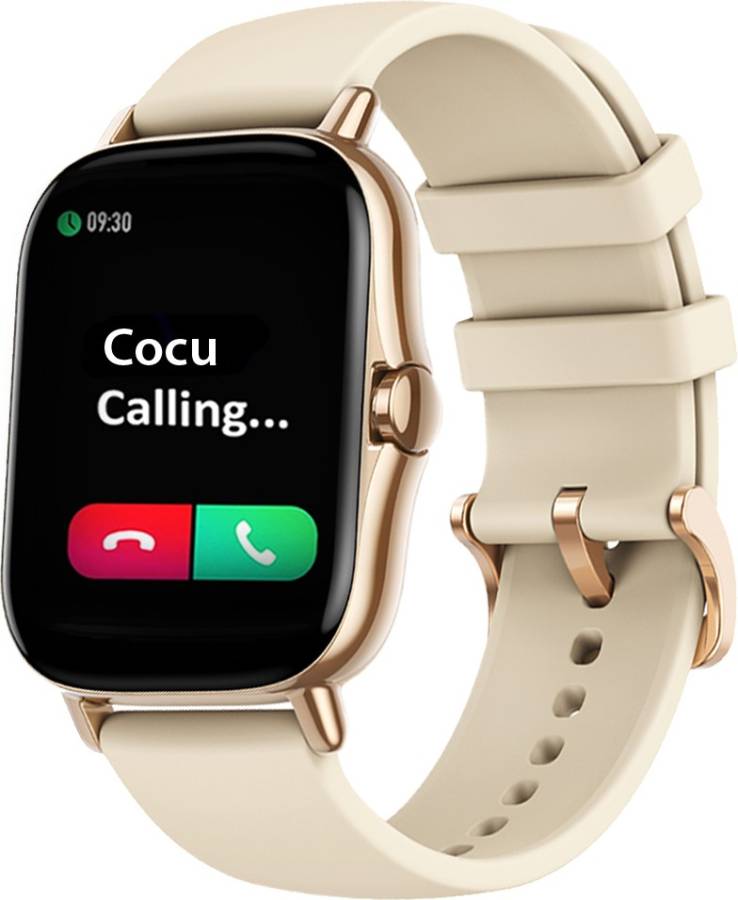 Cocu Wrist king with Bluetooth Calling, Voice Assistant and 1.69" HD Display Smartwatch Price in India