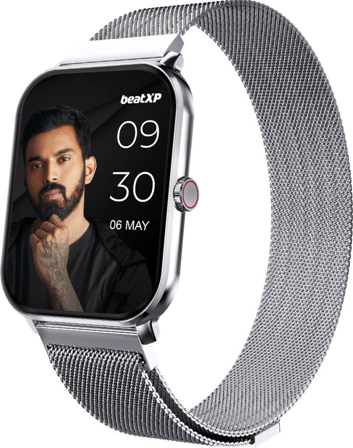 beatXP Marv Neo 1.85'' HD Display Brightne Stainless steel with Bluetooth Calling Smartwatch Price in India