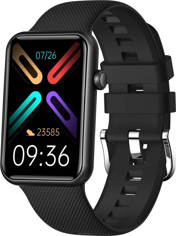 Gizmore Slate 1.57 inch Amoled AOD Display | AI | Sports Modes | SpO2 , BT Calling Smartwatch Price in India