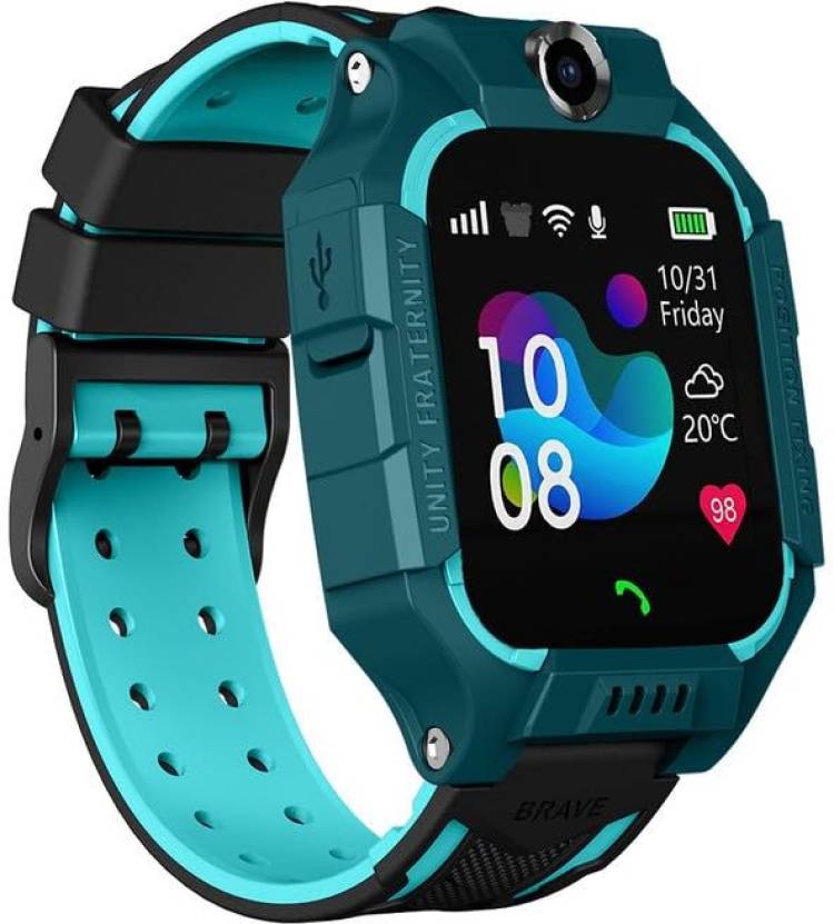 PunnkFunnk Smart Kids LBS Tracking Watch with Voice Calling, SOS, Remote Monitoring,Camera, Smartwatch Price in India