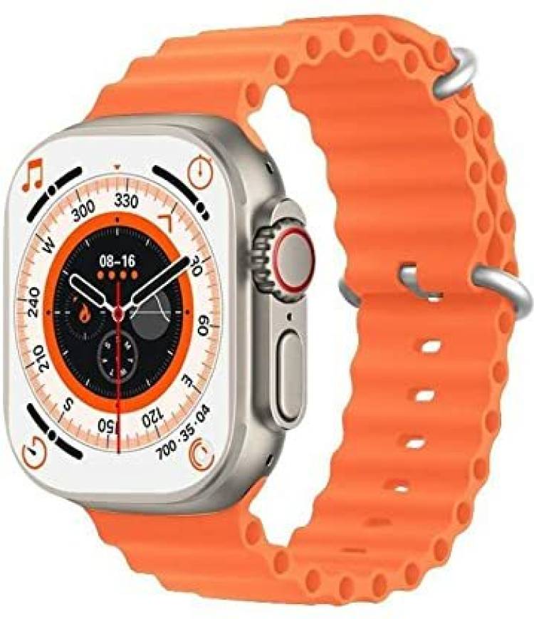 Meridian handicrafts T800 Ultra Watch wireless charging smart watch Smartwatch Price in India