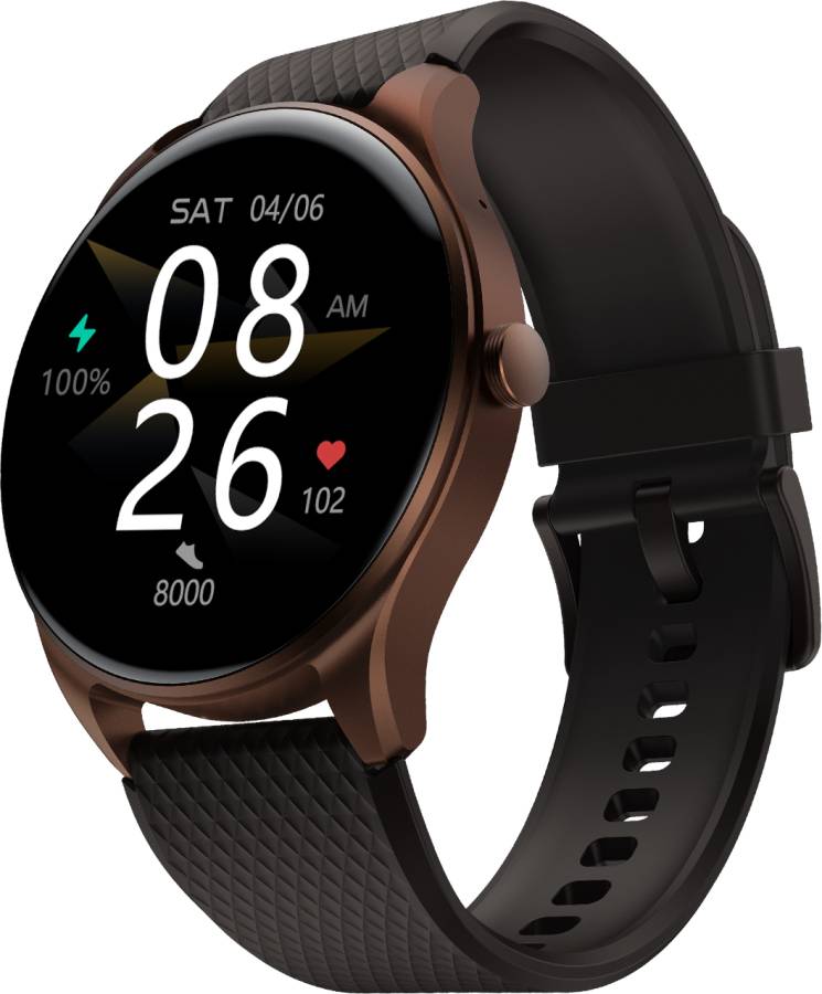 Noise Fuse Plus 1.43" AMOLED display, Bluetooth Calling, 100+ Watch faces, IP68 Rating Smartwatch Price in India