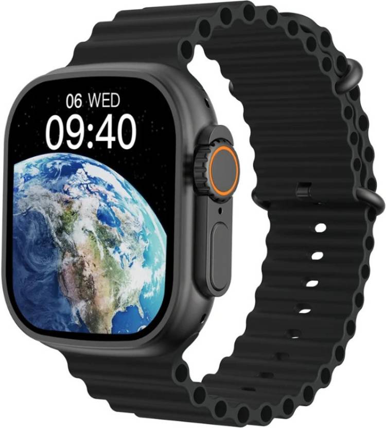 Zenx Series 8 Watch Ultra BT Calling, 1.82" HD Display, Built-in Games, Woking Crown Smartwatch Price in India
