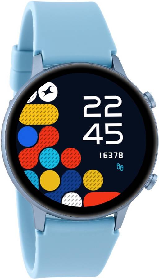 Fastrack Reflex Play+ 1.3 AMOLED Display|BT Calling|25+ Sports Modes|Smartwatch Smartwatch Price in India