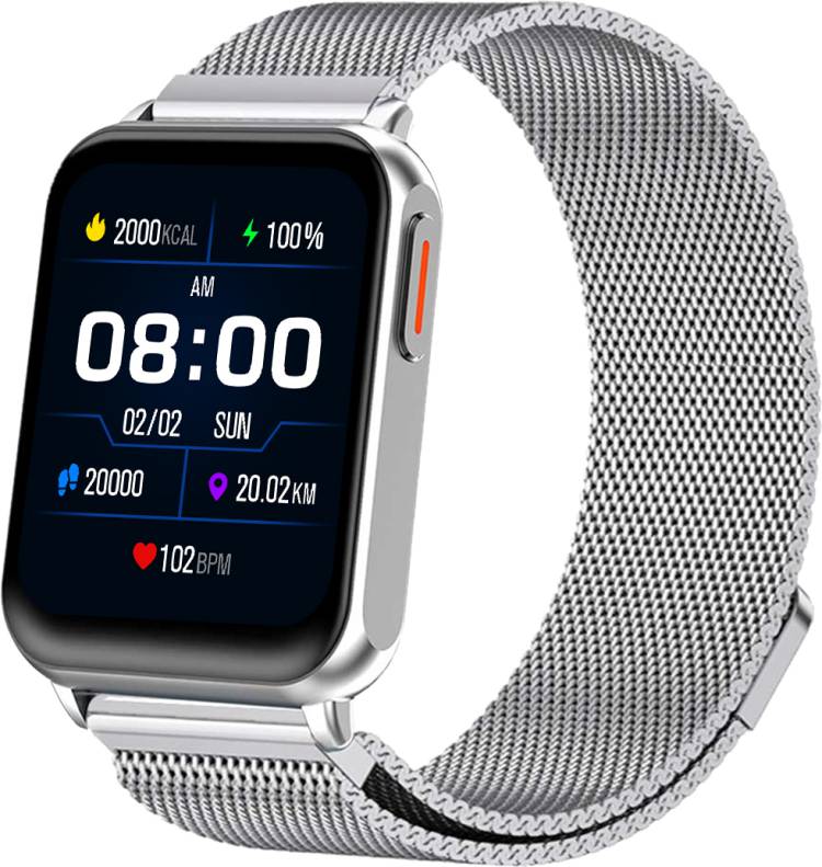 Fire-Boltt King Luxury Stainless Steel 1.78'' Amoled Display 100+ sports Bluetooth Calling Smartwatch Price in India