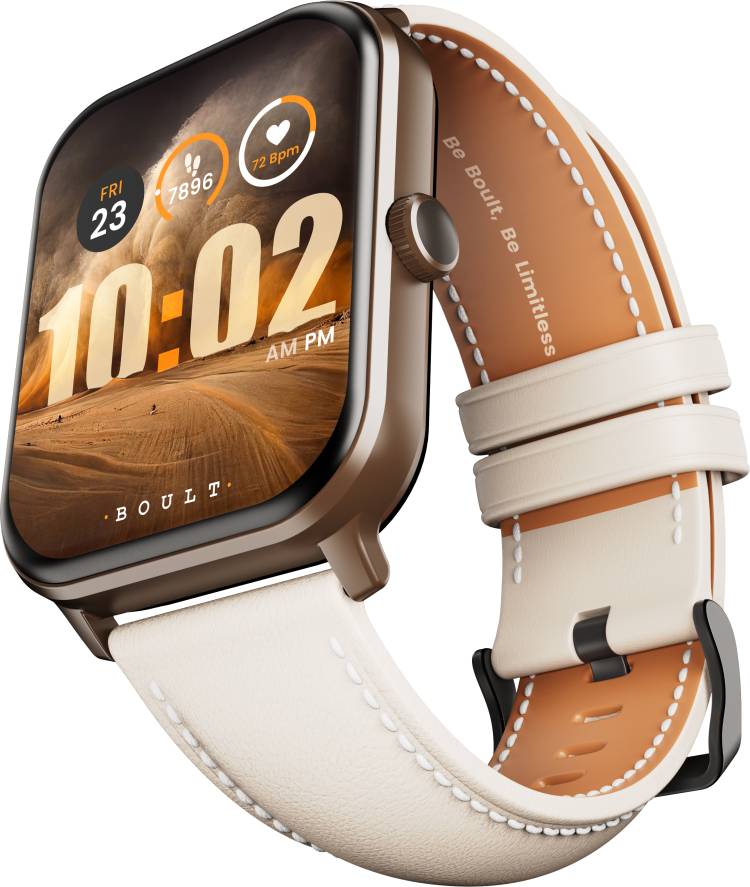 Boult Drift+ Bluetooth Calling, 1.85" HD, 500Nits Brightness, 150+ Watchfaces, SpO2 Smartwatch Price in India